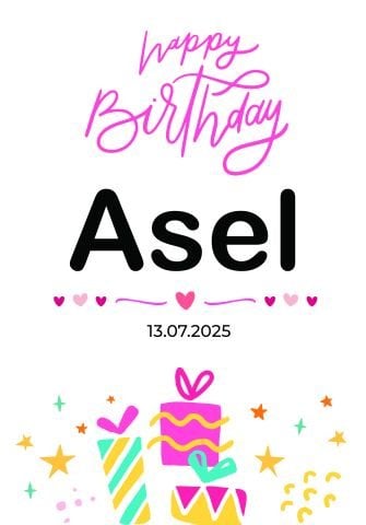 Doğum Günü Duvar Örtüsü