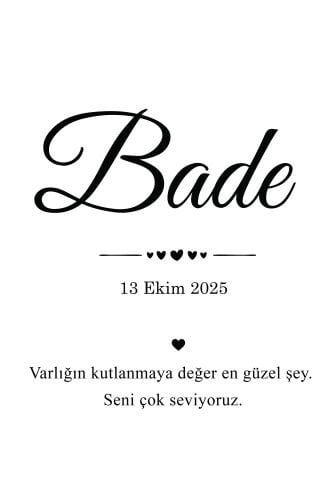 Doğum Günü Duvar Örtüsü