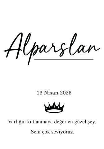Doğum Günü Duvar Örtüsü 70x100