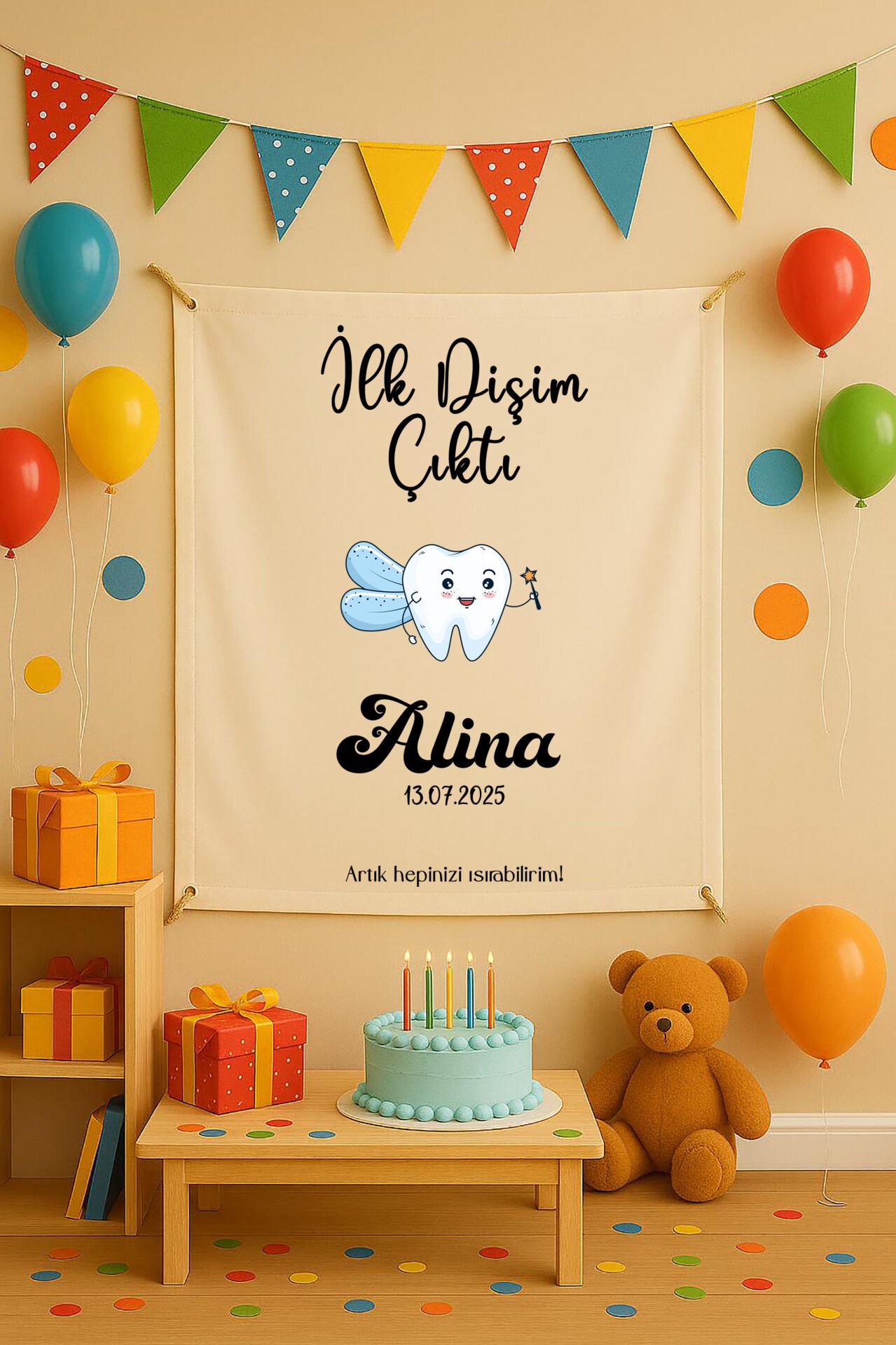 Diş Duvar Örtüsü 70x100
