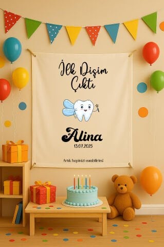Diş Duvar Örtüsü 70x100