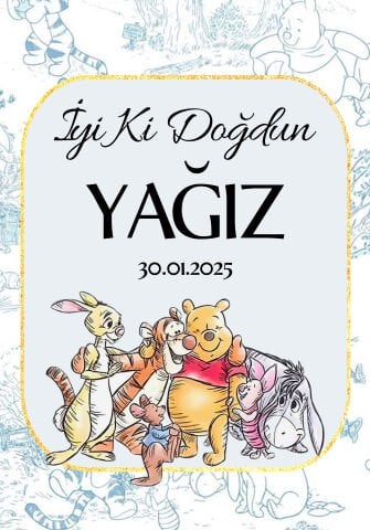 Doğum Günü Duvar Örtüsü