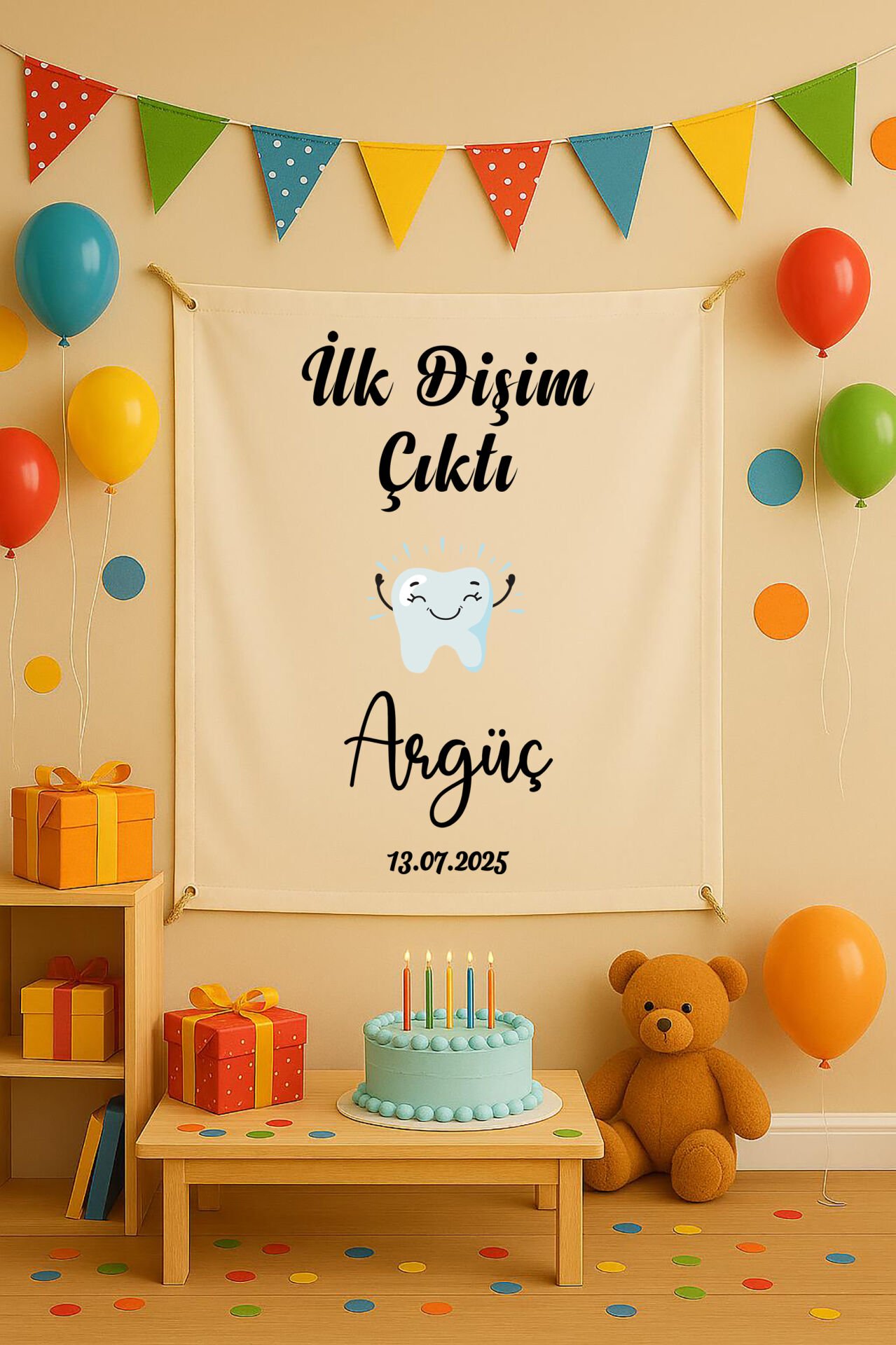 Diş Duvar Örtüsü 70x100