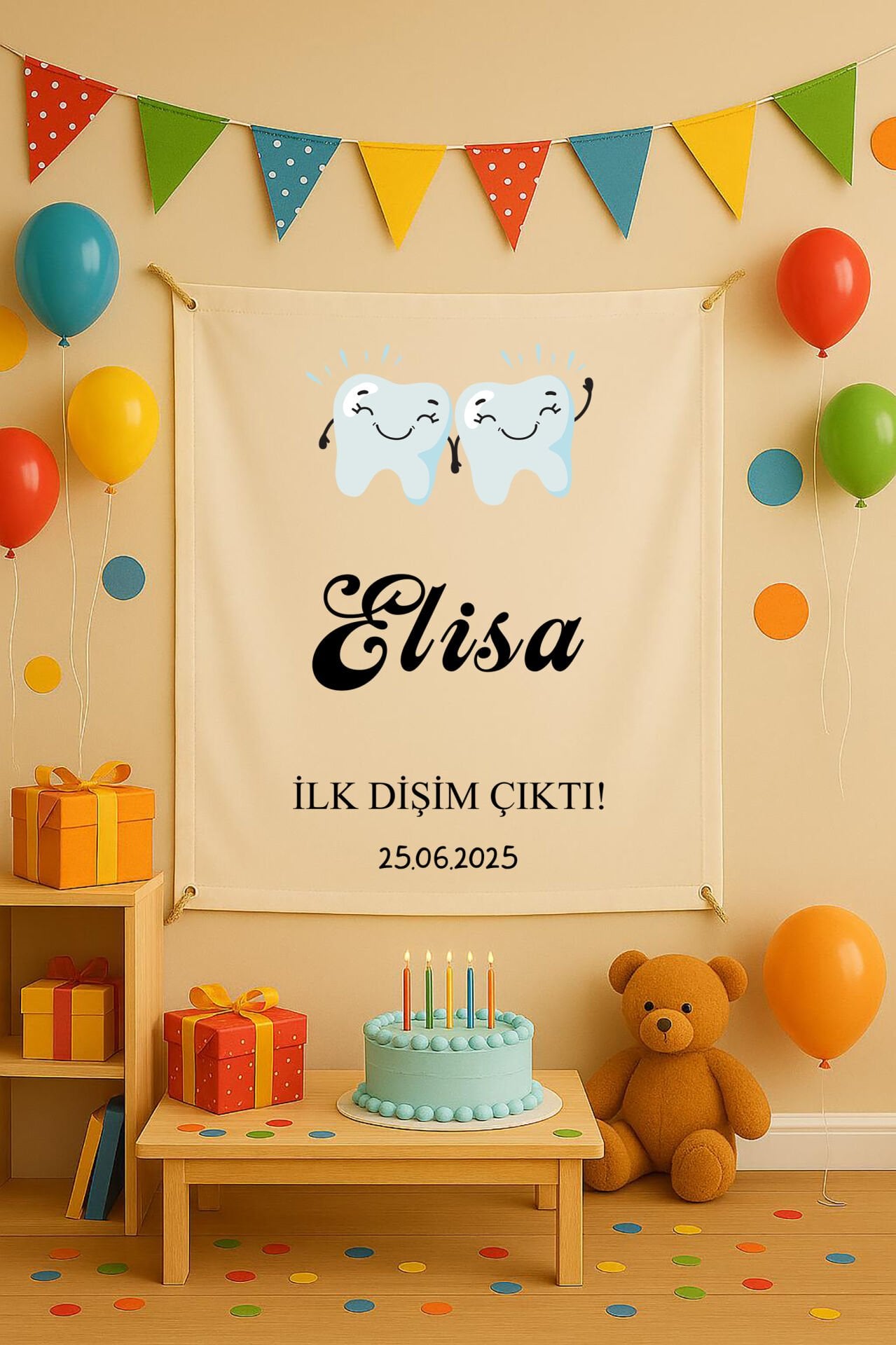 Diş Duvar Örtüsü