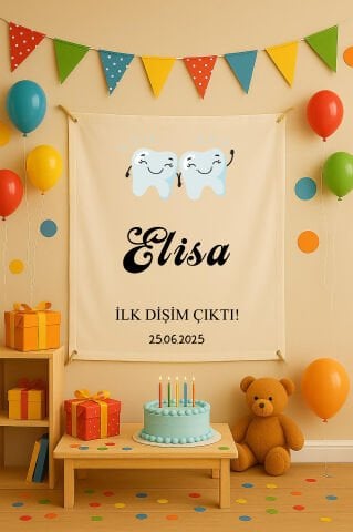 Diş Duvar Örtüsü 70x100