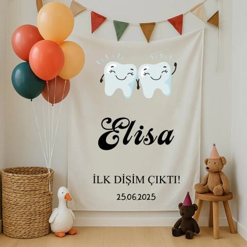 Diş Duvar Örtüsü 70x100