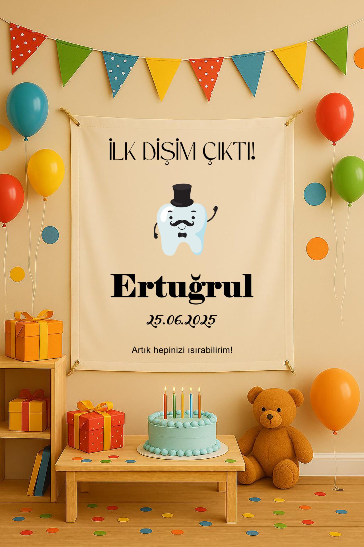 Diş Duvar Örtüsü