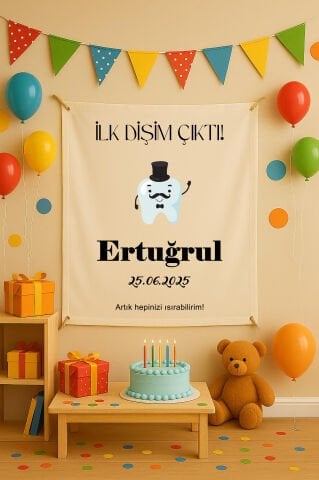 Diş Duvar Örtüsü 70x100