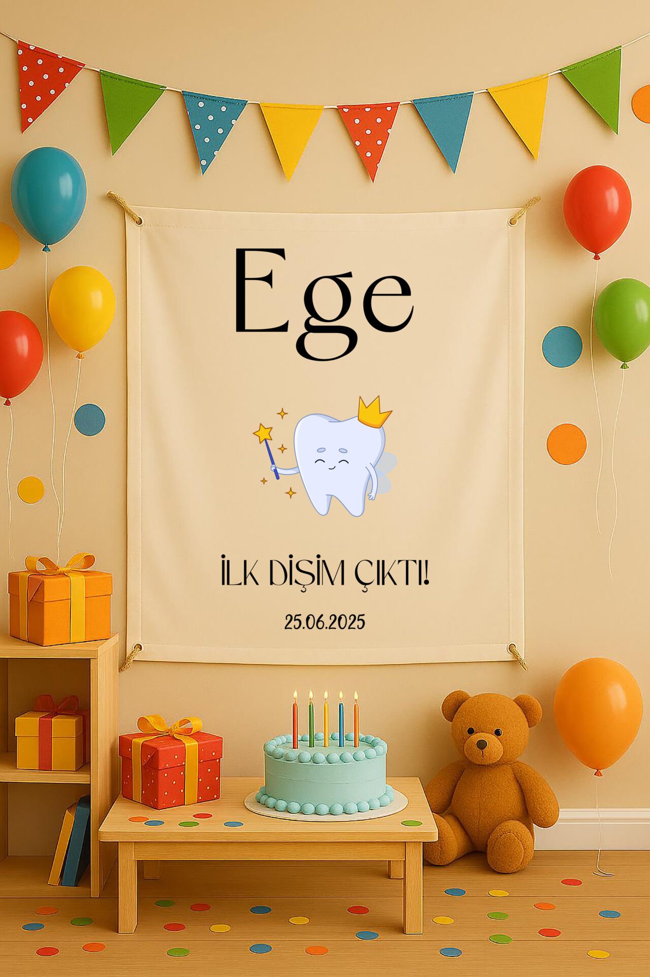 Diş Duvar Örtüsü