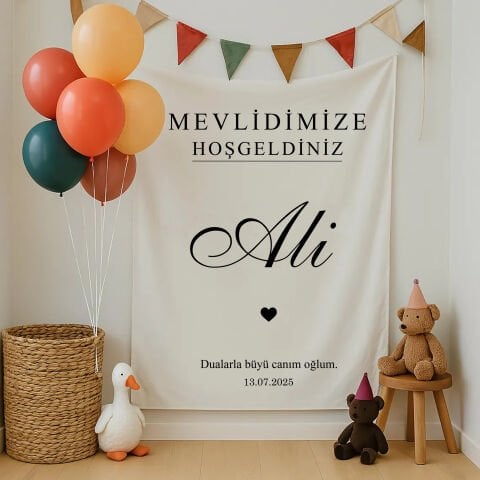 Mevlit Duvar Örtüsü