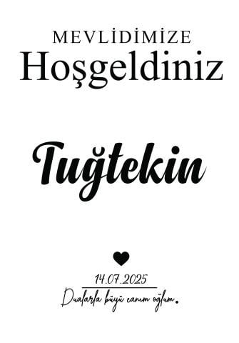 Mevlit Duvar Örtüsü