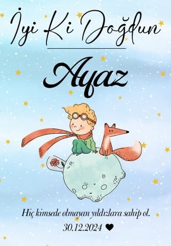 Doğum Günü Duvar Örtüsü