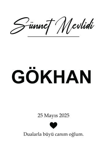 Mevlit Duvar Örtüsü 70x100