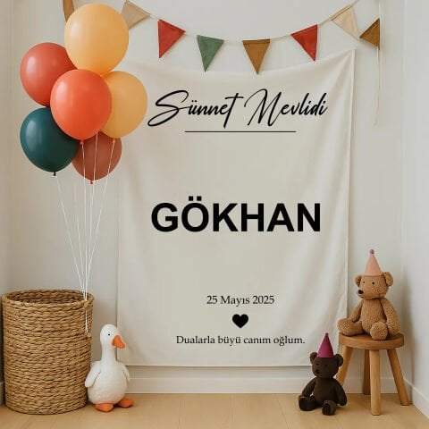 Mevlit Duvar Örtüsü