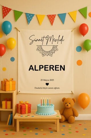 Mevlit Duvar Örtüsü