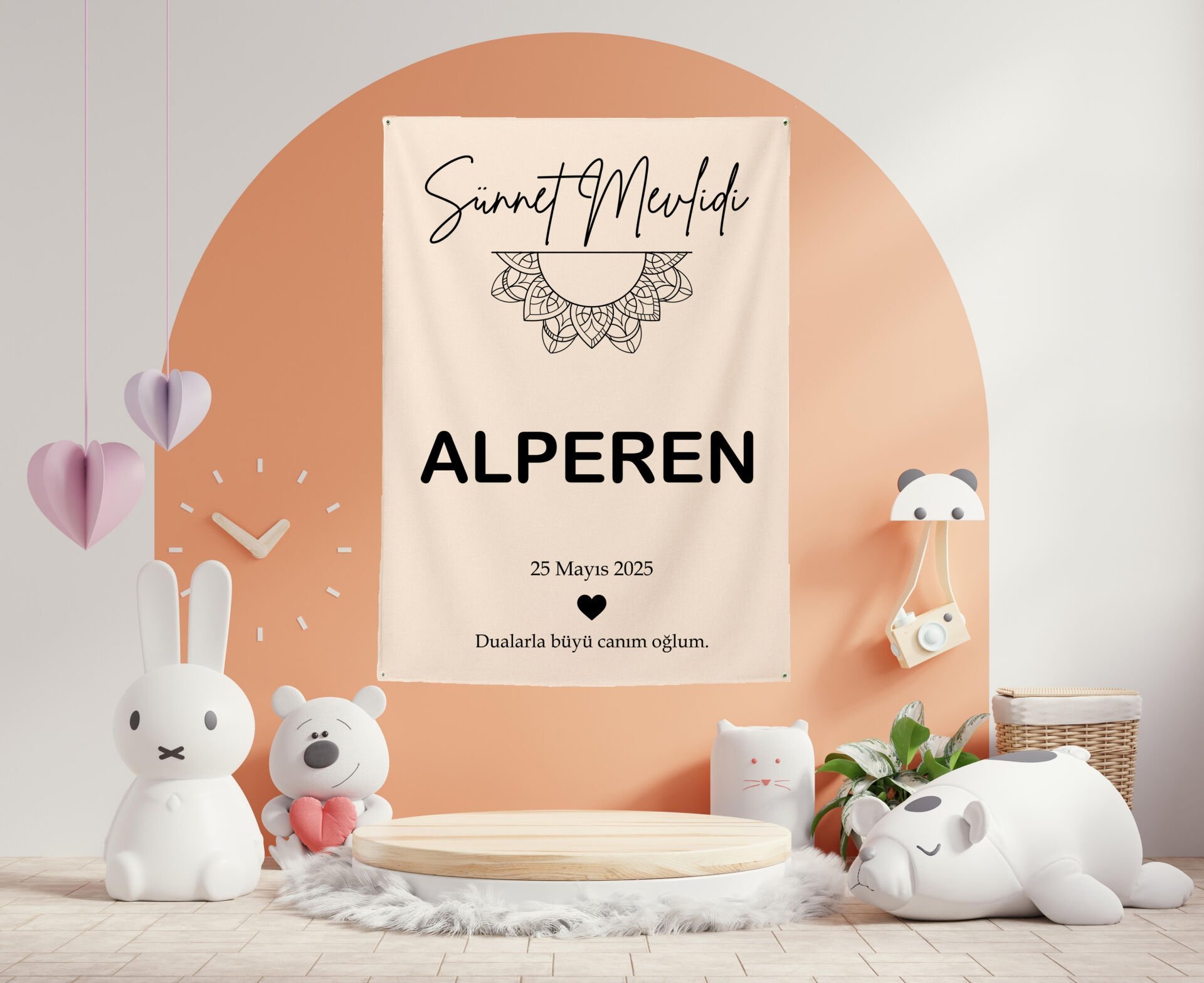 Mevlit Duvar Örtüsü