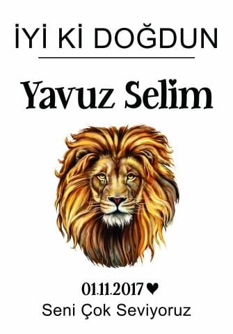 Doğum Günü Duvar Örtüsü