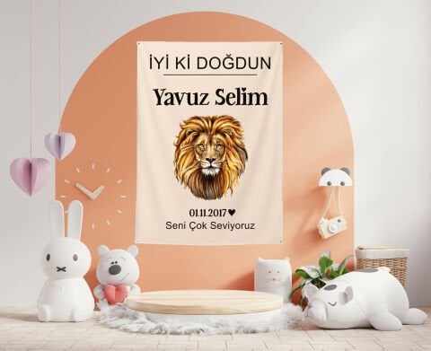 Doğum Günü Duvar Örtüsü