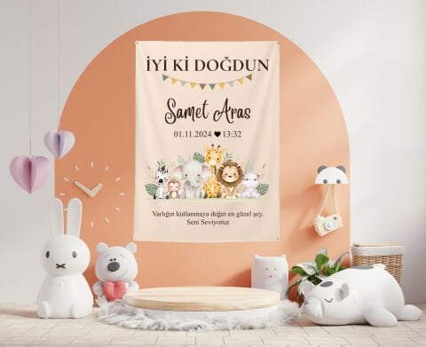 Doğum Günü Duvar Örtüsü