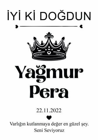 Doğum Günü Duvar Örtüsü