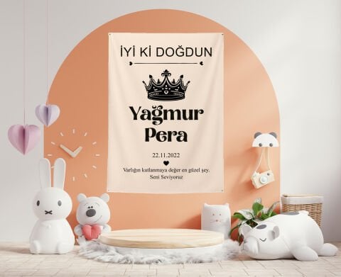 Doğum Günü Duvar Örtüsü