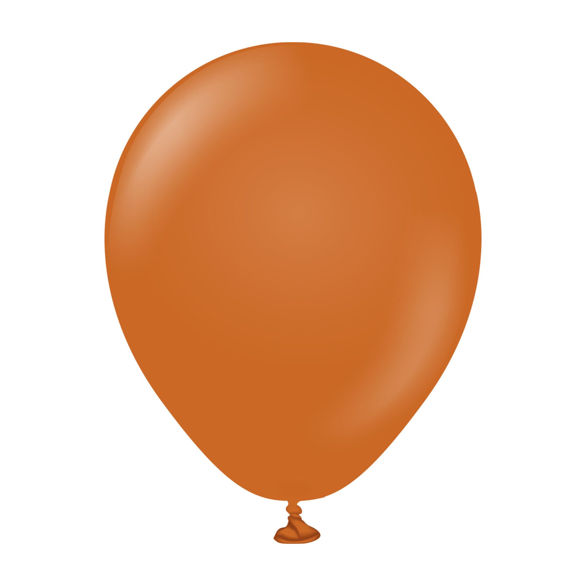 Yanık Turuncu Balon 5 inç (10 adet)