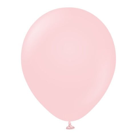 Makaron Pembe Balon 12 inç (10 adet)