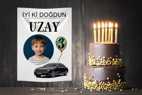 Doğum Günü Duvar Örtüsü