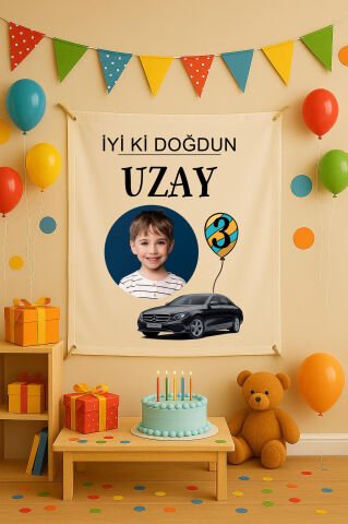 Doğum Günü Duvar Örtüsü