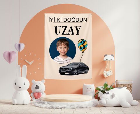 Doğum Günü Duvar Örtüsü
