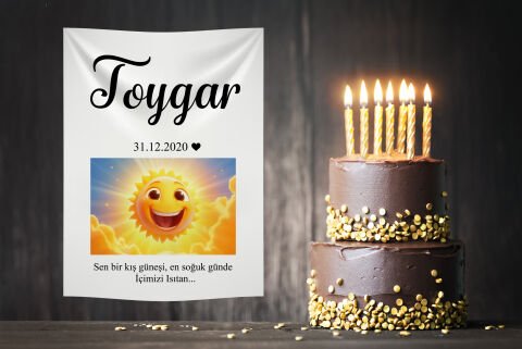 Doğum Günü Duvar Örtüsü