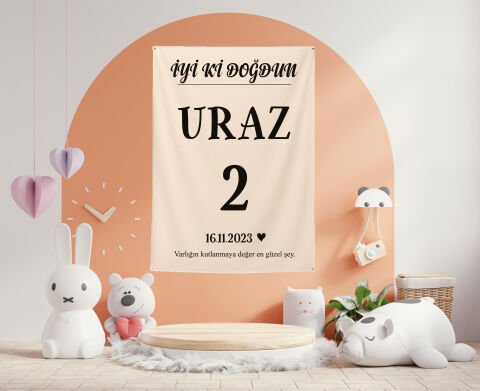 Doğum Günü Duvar Örtüsü