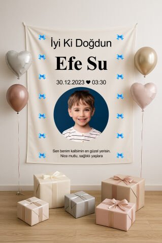 Doğum Günü Duvar Örtüsü