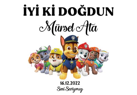 Doğum Günü Duvar Örtüsü