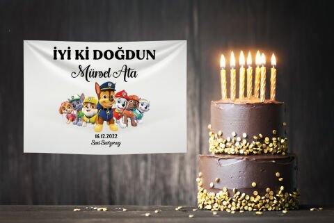 Doğum Günü Duvar Örtüsü