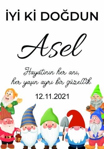 Doğum Günü Duvar Örtüsü