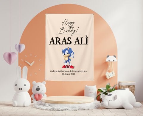 Doğum Günü Duvar Örtüsü