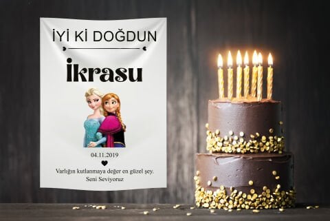 Doğum Günü Duvar Örtüsü