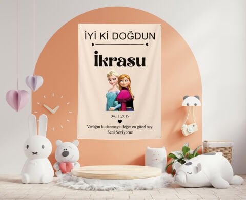 Doğum Günü Duvar Örtüsü