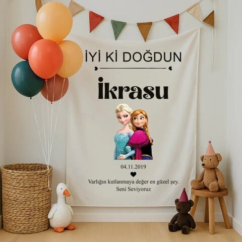 Doğum Günü Duvar Örtüsü