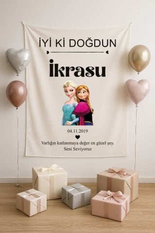 Doğum Günü Duvar Örtüsü