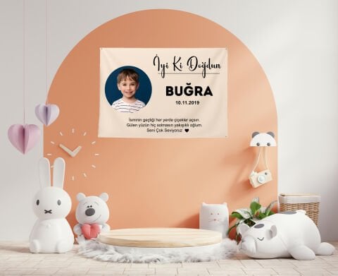 Doğum Günü Duvar Örtüsü