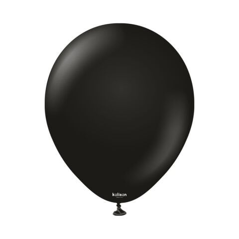 Pastel Siyah Balon 12 inç (10 adet)