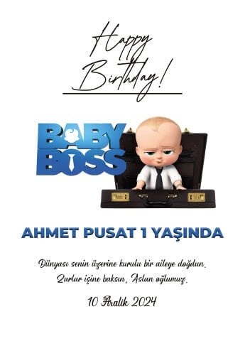 Doğum Günü Duvar Örtüsü