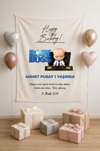 Doğum Günü Duvar Örtüsü