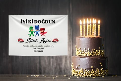 Doğum Günü Duvar Örtüsü