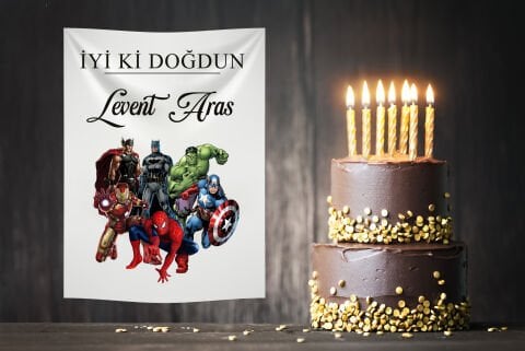 Doğum Günü Duvar Örtüsü