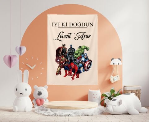 Doğum Günü Duvar Örtüsü