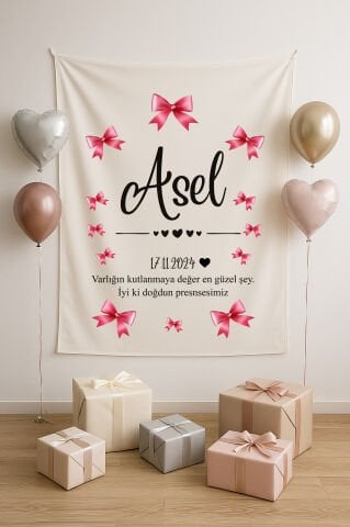 Doğum Günü Duvar Örtüsü