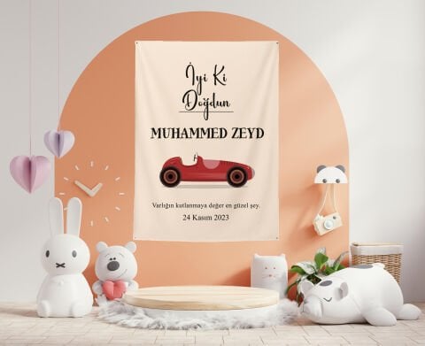 Doğum Günü Duvar Örtüsü
